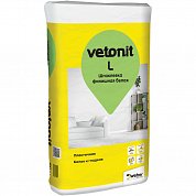 Vetonit L. Шпаклевка финишная белая, 20 кг