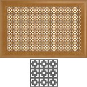 Экран радиатора&nbsp;&nbsp;Бук Дамаск "ВЕРОН" (бук 1,2*0,6)