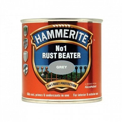 Грунт HAMMERITE антикор д/чер мет RustBeater кор. 2,5л