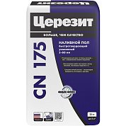 CN 175. Наливной пол быстротвердеющий усиленный (3 - 60 мм), 25 кг. Церезит