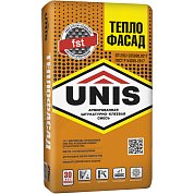ТЕПЛОФАСАД. Клей для монтажа теплоизоляции (МВП, ППС), 25кг. Unis
