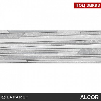 Декор  Alcor Tresor серый  20х60