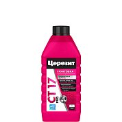 CT 17 PRO. Грунтовка глубокого проникновения, 1л. Морозостойкая. Церезит