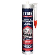 ГЕРМЕТИК СИЛИКОНОВЫЙ ВЫСОКОТЕМПЕРАТУРНЫЙ. Красный, 280 мл. Tytan Professional