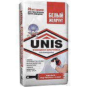БЕЛЫЙ ЖЕМЧУГ. Шпатлевка полимерная финишная, 18кг. Unis
