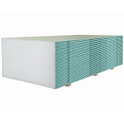 Гипсокартон влагостойкий 2500х1200х9,5мм. KNAUF 