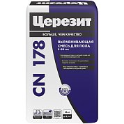 CN 178. Выравнивающая смесь для пола (5-80мм), 25кг. Церезит