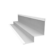 Уголок пристеночный PLL (3 м) белый