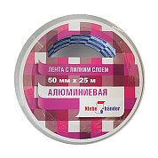 Лента алюминевая 50мм*25м, 50мк Klebebander