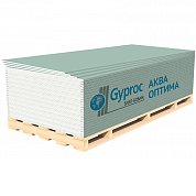 ГКЛ Gyproc Аква Оптима 12,5 мм (1,2 x 2,5 м), Влагостойкий