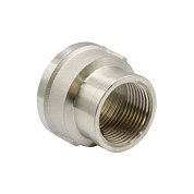 Муфта переход. 1 1/2" - 1" вн/вн VRT никель