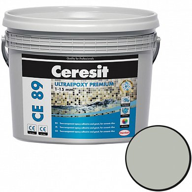 CE89  Эпоксидная затирка Ceresit 2,5кг Concrete Gray 809  