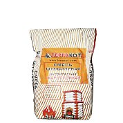 Смесь штукатурная Глино-шамотная жарост. высокопрочная "Терракот"&nbsp;&nbsp; 5 кг 