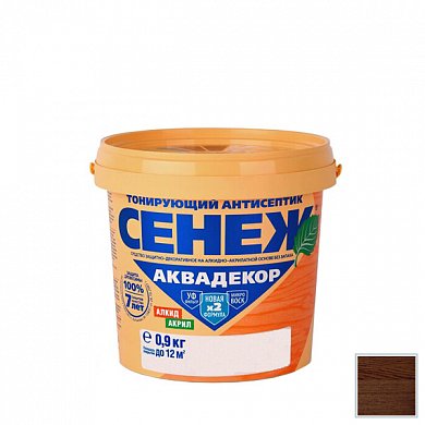СЕНЕЖ" Аквадекор  палисандр  0,9 кг