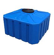 Емкость квадрат&nbsp;&nbsp;800 л синяя