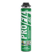 PROFIL 65 LITE (пистолет). Монтажная пена, всесезонная, 625 мл. SOUDAL