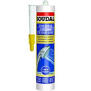 Санитарный силикон, бесцветный, 280 мл. SOUDAL