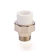 Муфта PPR разъемная  НР 25*1/2"  ЛАММИН