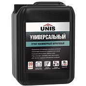 УНИВЕРСАЛЬНЫЙ. Грунт полимерный акриловый, 10л. Unis 