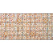 Панели ПВХ&nbsp;&nbsp;Медальон коричневый&nbsp;&nbsp;960*480*0,4 мм ДЕКОКАМ