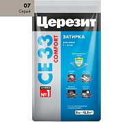 CE 33. Затирка "Серый" 07. Церезит, 5 кг (Фольга)