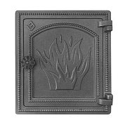 Дверка ВЕЗУВИЙ печная ДТ-4 (Антрацит), ПР 250x280 мм