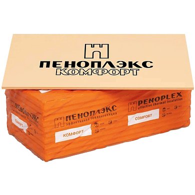ПЕНОПЛЭКС КОМФОРТ 20. Теплоизоляционные плиты (1185x585x20мм). Пеноплэкс