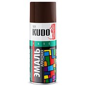 Аэрозоль краска Коричневая "KUDO", 520мл KU-1012