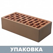 Кирпич "Баварская кладка" гладкий облицов. (одинарный) г.Тула  BRAER (480шт.)