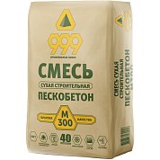 999 ПЕСКОБЕТОН. Смесь сухая строительная М300, 40 кг. Форммат 