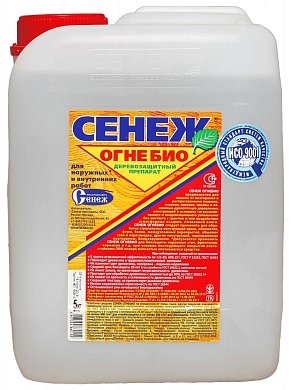 СЕНЕЖ" Огнебио, канистра  5кг