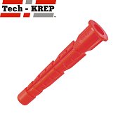 Дюбель распорный&nbsp;&nbsp; ZUM&nbsp;&nbsp;6*37 "Тех-КРЕП" с бортиком