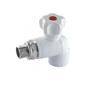 Кран шаровый PPR радиаторный угловой 25х3/4" DIAL