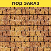 Плита тротуарная 3А.6 гранит К (н/м) листопад (красный,желтый)/11,28м2