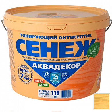 СЕНЕЖ" Аквадекор  сосна  9 кг