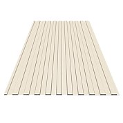 Профлист № 8 1200х2000х0,4 Слоновая кость