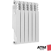 Радиатор биметаллический ATM Metallo, 500х80, 6 сек.