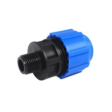 Муфта ПЭ разъемная нар.р. 25х1"