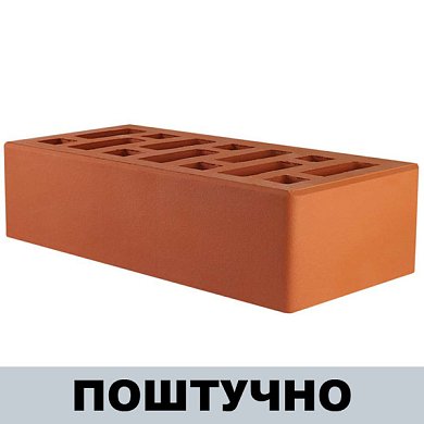 Кирпич Красный облицовочный (одинарный) г.Старый Оскол ШТУЧНО