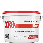 DANO TOP. Шпатлевка финишная, 16,5 кг (10 л). Danogips