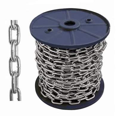 Цепь сварная короткозвенная, оц. SLC&nbsp;&nbsp;2