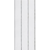 Панели ПВХ Крона Пласт потолочная 3,0*0,24*8 мм&nbsp;&nbsp;3-х секц.элегия белая&nbsp;&nbsp;Ал