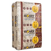 Изовер ТЕПЛЫЕ СТЕНЫ СТРОНГ 100 мм. Утеплитель в плитах, 3 м2, 5 плит 610х1000 мм.