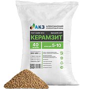  Керамзит фасованный фр.&nbsp;&nbsp;5-10 (0,04 куб/м в мешке) 11 кг мелкий г. Алексин