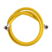 Шланг газовый ПВХ (желтый) 1/2" г/г 1,2 м