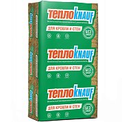 КНАУФ ТеплоKNAUF Для КРОВЛИ и СТЕН TS37 Aquastatik (1230 х 610 х 100 мм) V= 0,6 куб.м.,S=6кв.м./8шт.