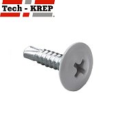 ШСММ прессшайба цинк сверло 4,2*16 св-сер. "Тех-КРЕП"
