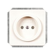 Механизм розетки&nbsp;&nbsp;без БЗК, с ЗП 16А/250V ,цвет белый EXTRA