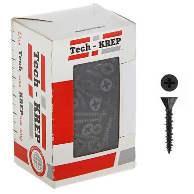 Саморезы для ГВЛ 3,9*19 двухзаход. резьба "Тех-КРЕП"1000 шт