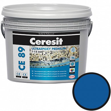 CE89  Эпоксидная затирка Ceresit 2,5кг Saphire Blue 887 